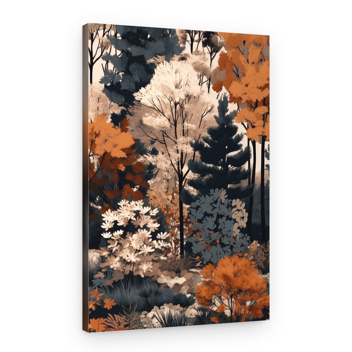 Autumn Woodland Scene – Canvas Print