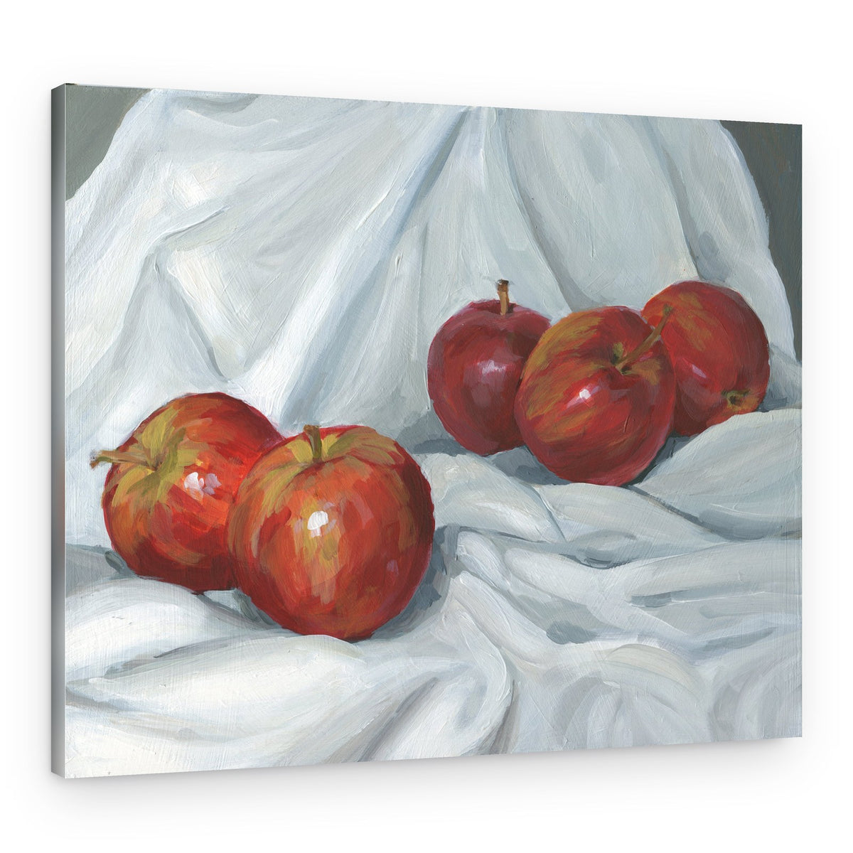 Fresh Red Apples – Canvas Print