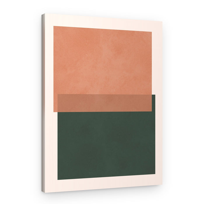 Modern Earthy Geometry – Canvas Print