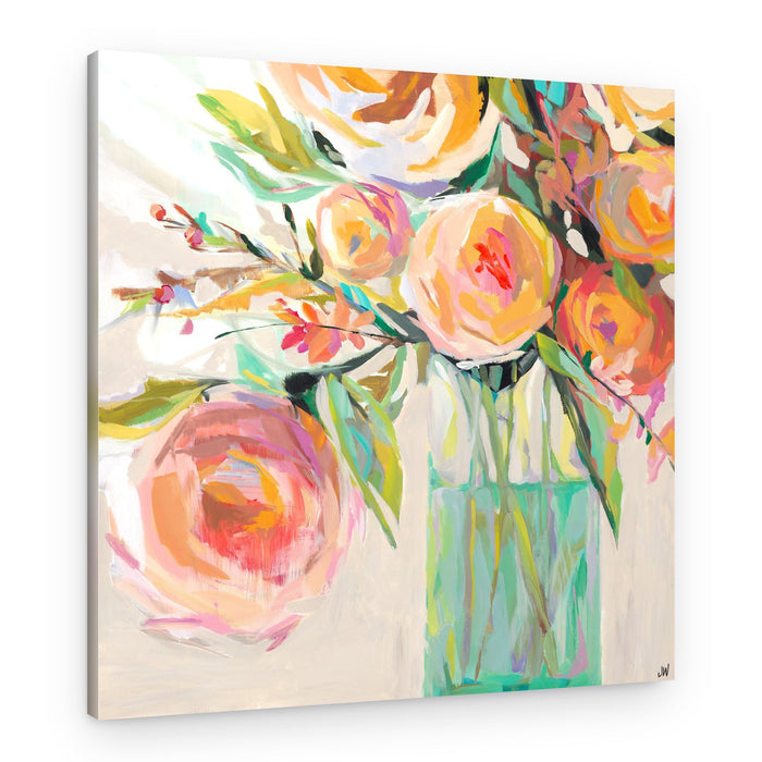 Kelly S Bouquet – Canvas Print