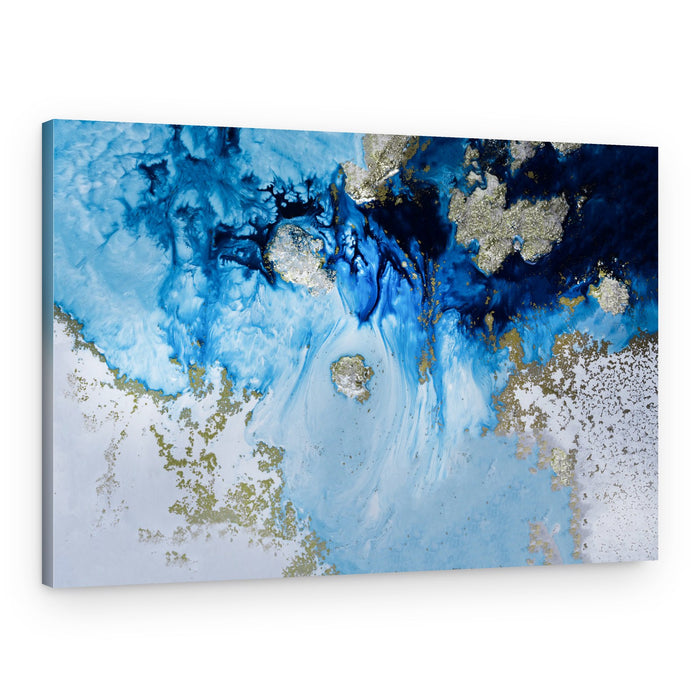 Statement Art - Blue Haven Reef – Canvas Print
