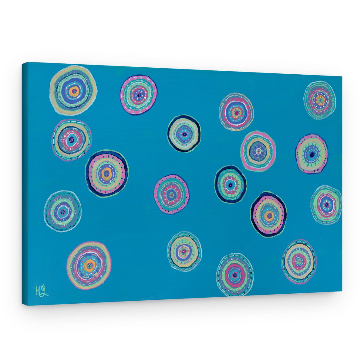 Orbs Dance – Canvas Print