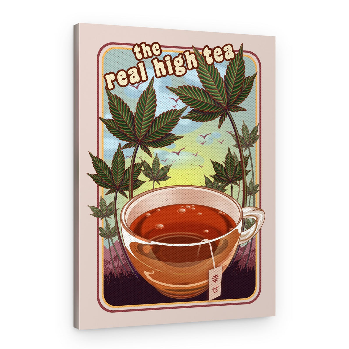 Real High Tea – Canvas Print