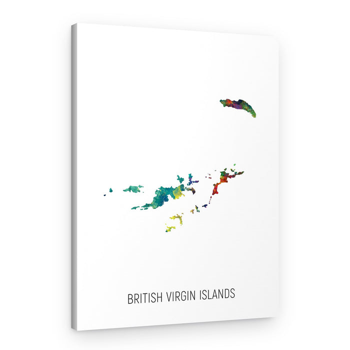 Vibrant British Virgin Islands – Canvas Print