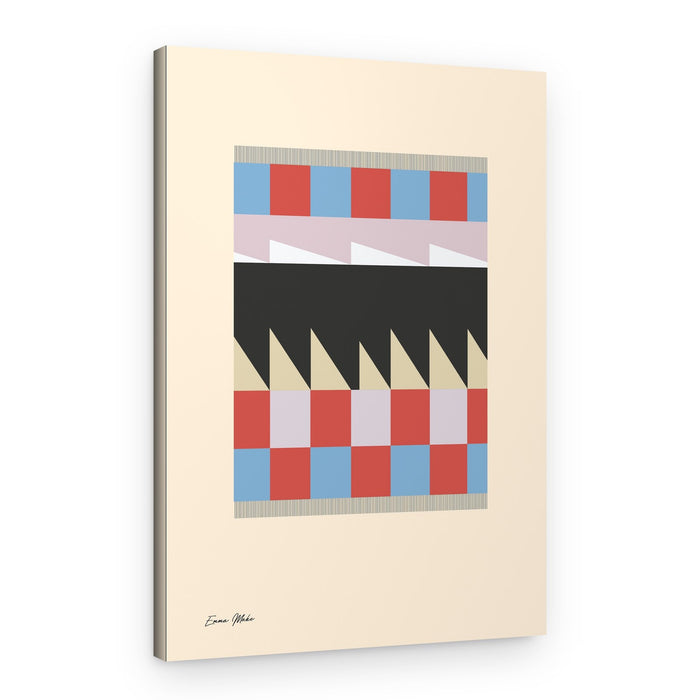 Bold Geometric Pattern – Canvas Print