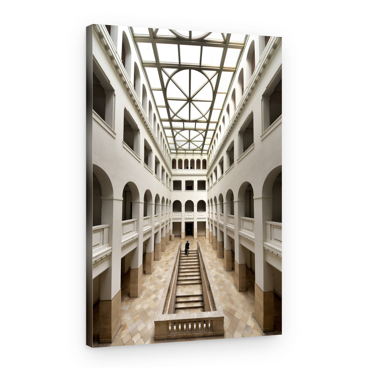 Grand Architectural Interior – Canvas Print
