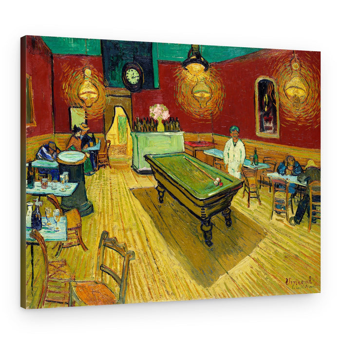 Le Café De Nuit (the Night Café) (1888) By Vincent Van Gogh – Canvas Print