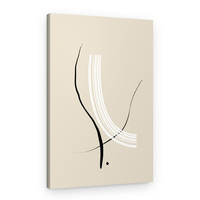 Curved Elegance – Canvas Print