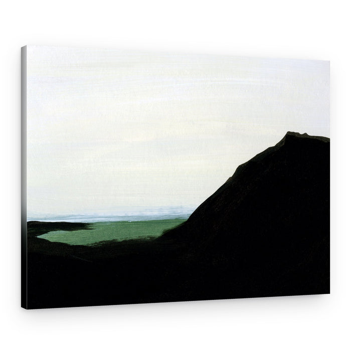 Minimal Mountain Landscape – Canvas Print