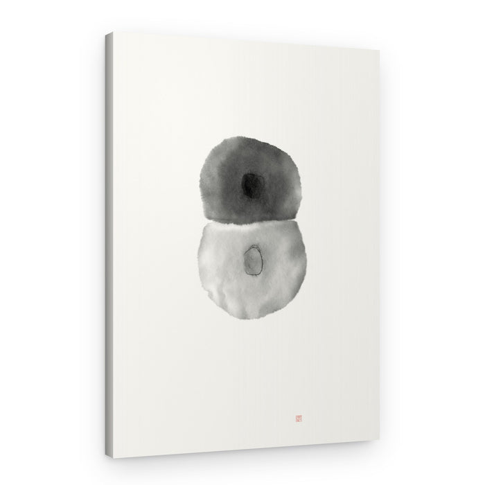 Abstract Zen Shapes – Canvas Print