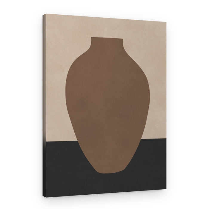 Earthy Tone Vase – Canvas Print