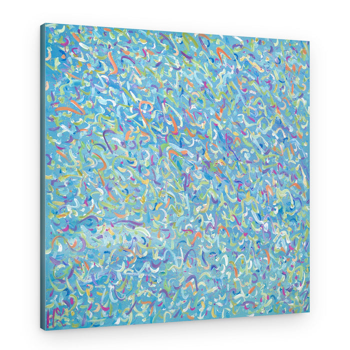Colorful Abstract Swirls – Canvas Print