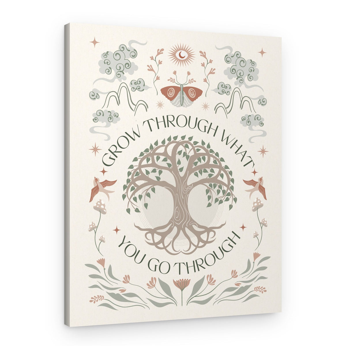 Spiritual Growth Tree – Canvas Print