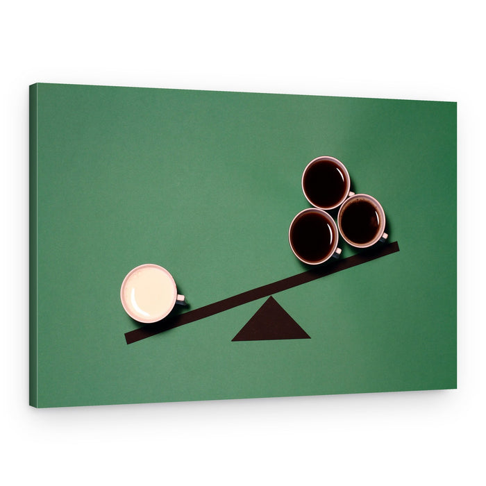 Coffee Scale Balance – Canvas Print