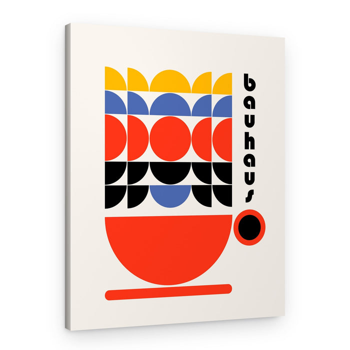 Colorful Bauhaus Forms – Canvas Print
