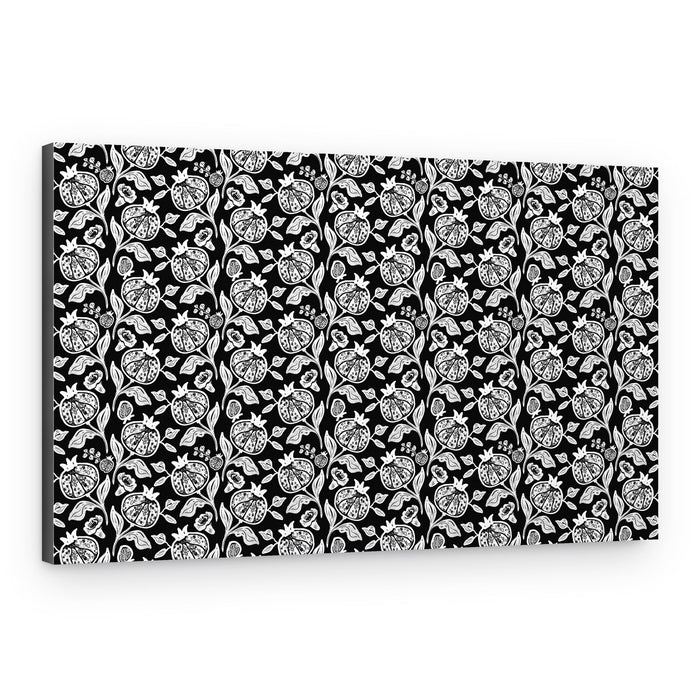 Pomegranates Pattern – Canvas Print