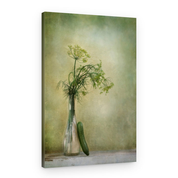 Fresh Dill Still Life – Canvas Print