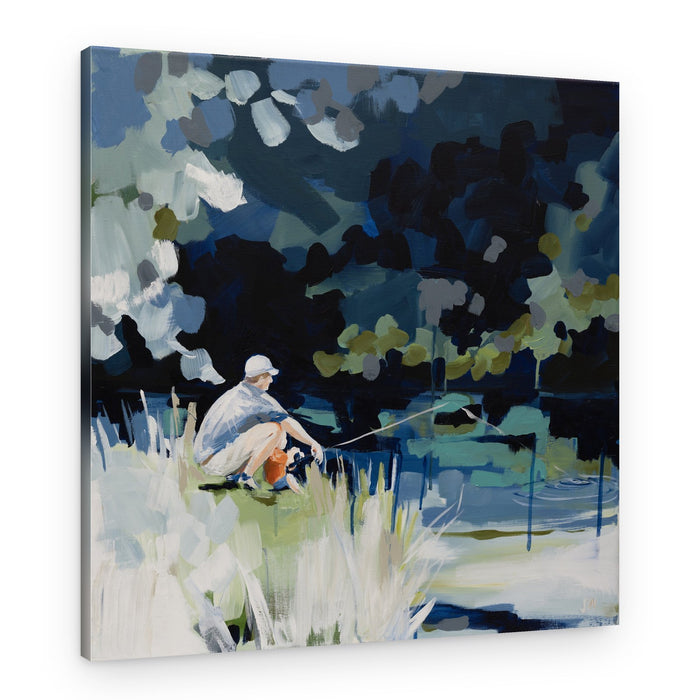 Gone Fishing – Canvas Print