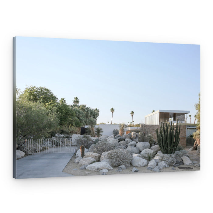 Landscape With Sleek Architectural Design – Canvas Print