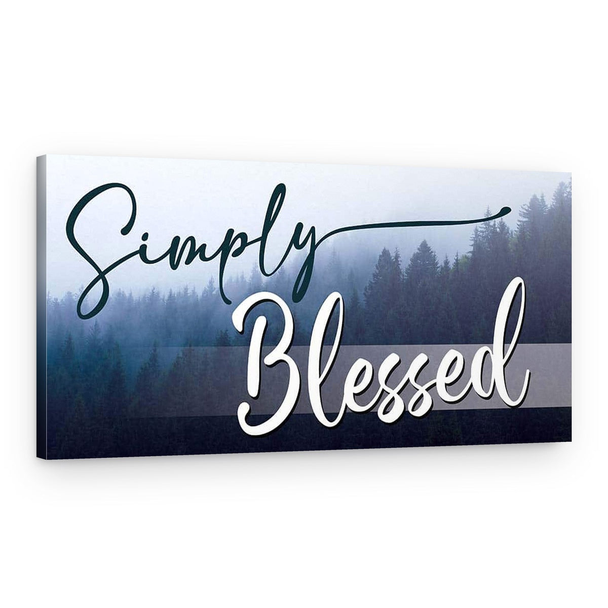 Simply Blessed Canvas Print – Canvas Print