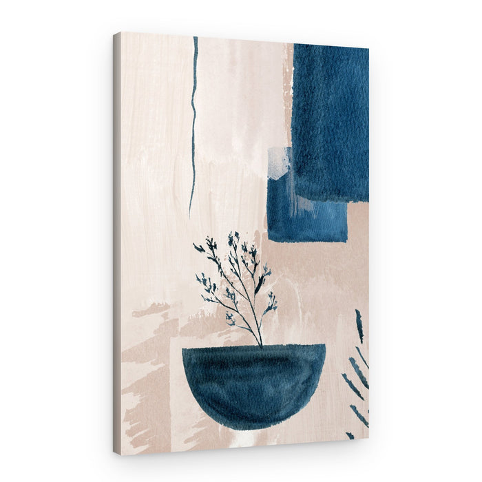 Calm Blues-3 – Canvas Print