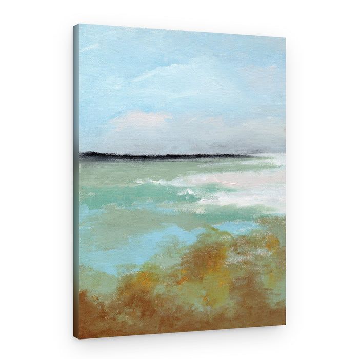 Serene Coastal Horizon – Canvas Print