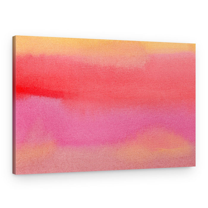 Vibrant Watercolor Gradient – Canvas Print