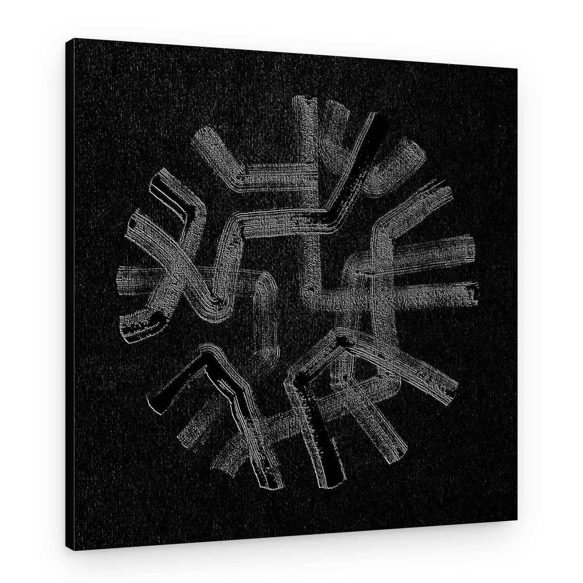 Graphic Circle Design – Canvas Print