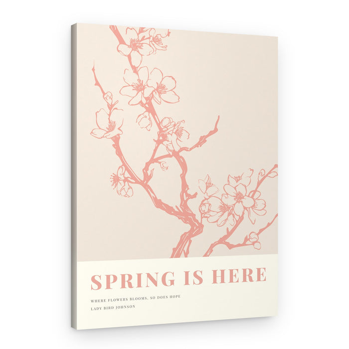 Blossom Elegance – Canvas Print