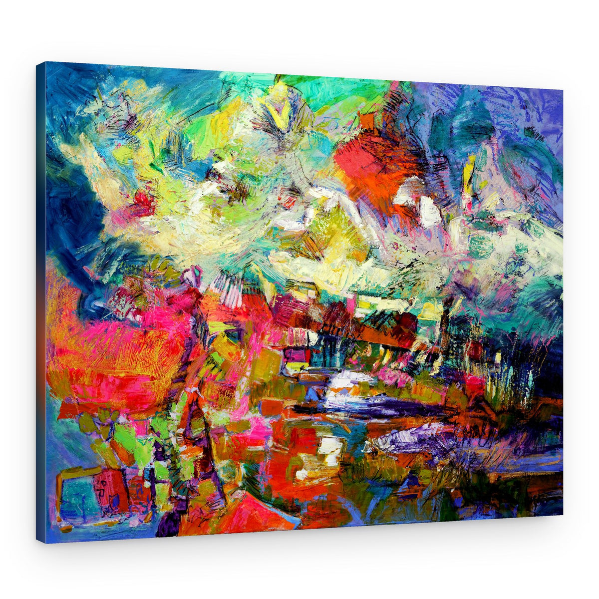 Expressionist Abstract – Canvas Print