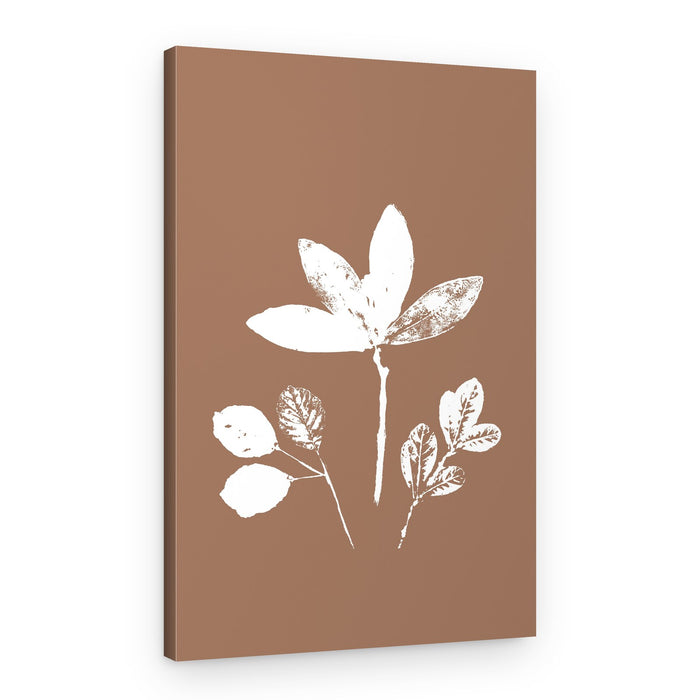 Leaves in Contrast – Canvas Print