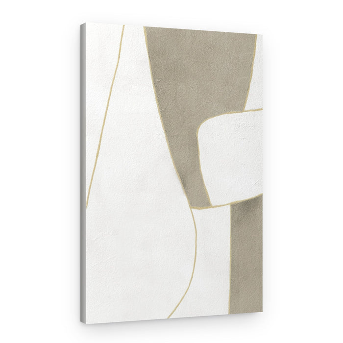 Soft Neutral Forms – Canvas Print
