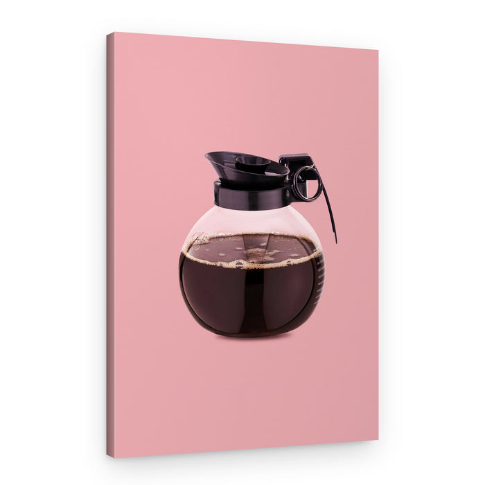 Morning Coffee Grenade – Canvas Print