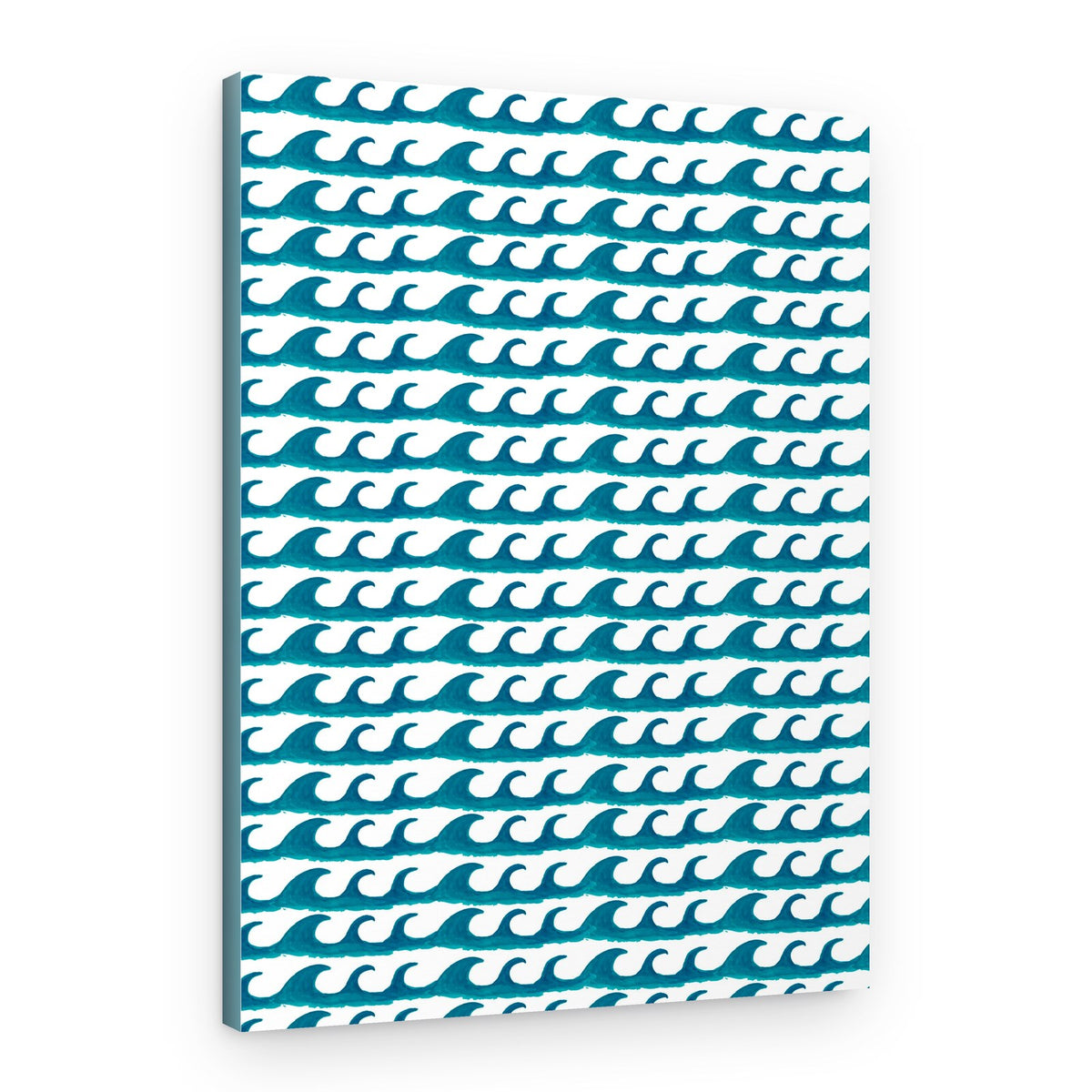 Ocean Wave Pattern – Canvas Print