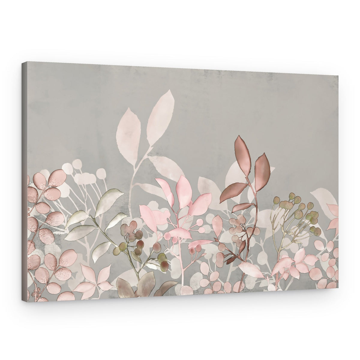 Soft Pastel Botanicals – Canvas Print