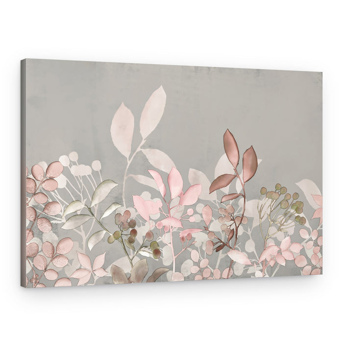 Soft Pastel Botanicals – Canvas Print