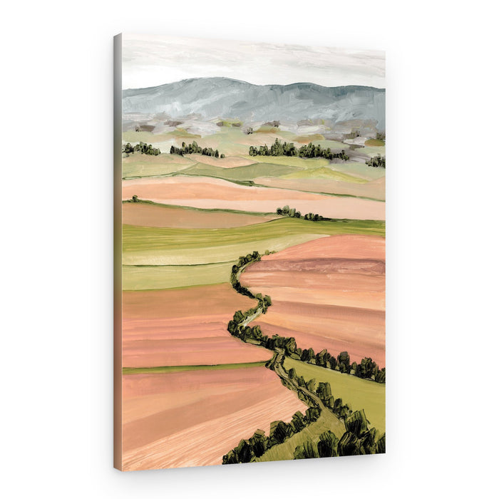 Pastoral Field Path – Canvas Print