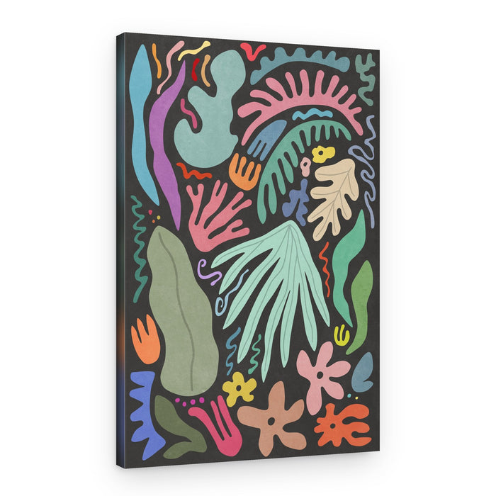 Colorful Botanical Forms – Canvas Print