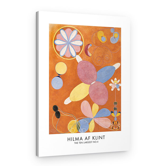 The Ten Largest No.4 Poster – Canvas Print
