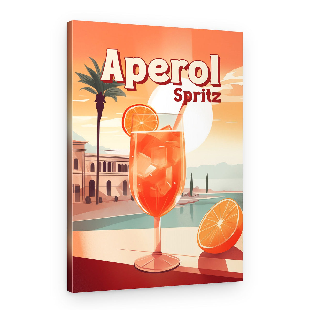 Drink Sunset – Canvas Print