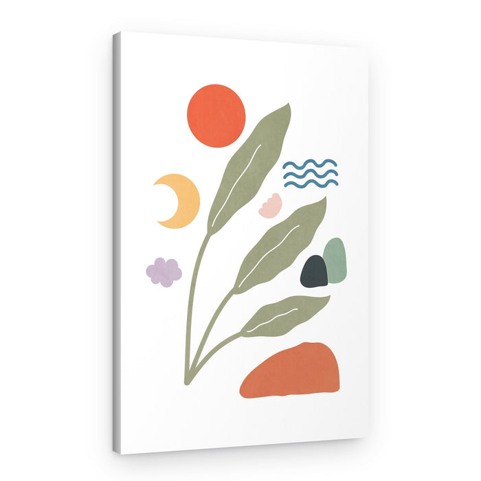 Abstract Nature Elements – Canvas Print