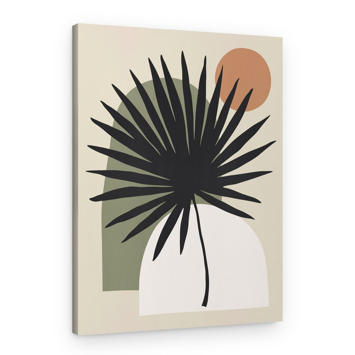 Desert Palm Arch – Canvas Print