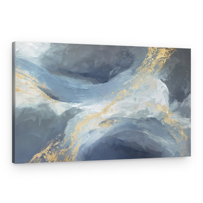 Golden Currents – Canvas Print