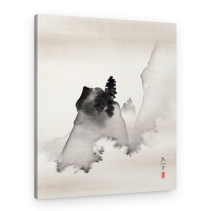 Mountains (right From the Triptych Three Evening Scenes) (19th Century) – Canvas Print