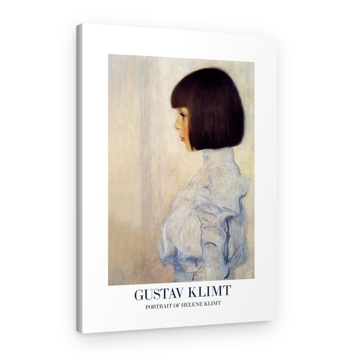 Portrait of Helene Klimt (1898) Poster – Canvas Print