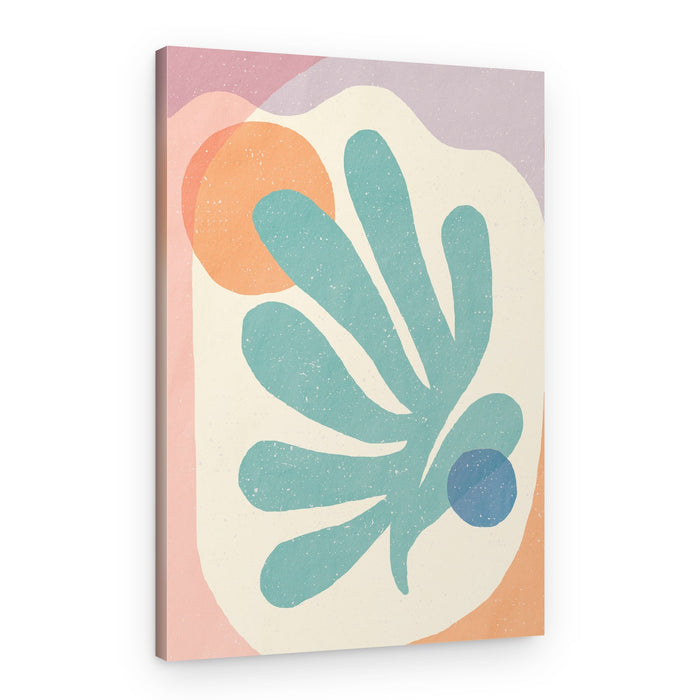 Abstract Organic Shapes – Canvas Print