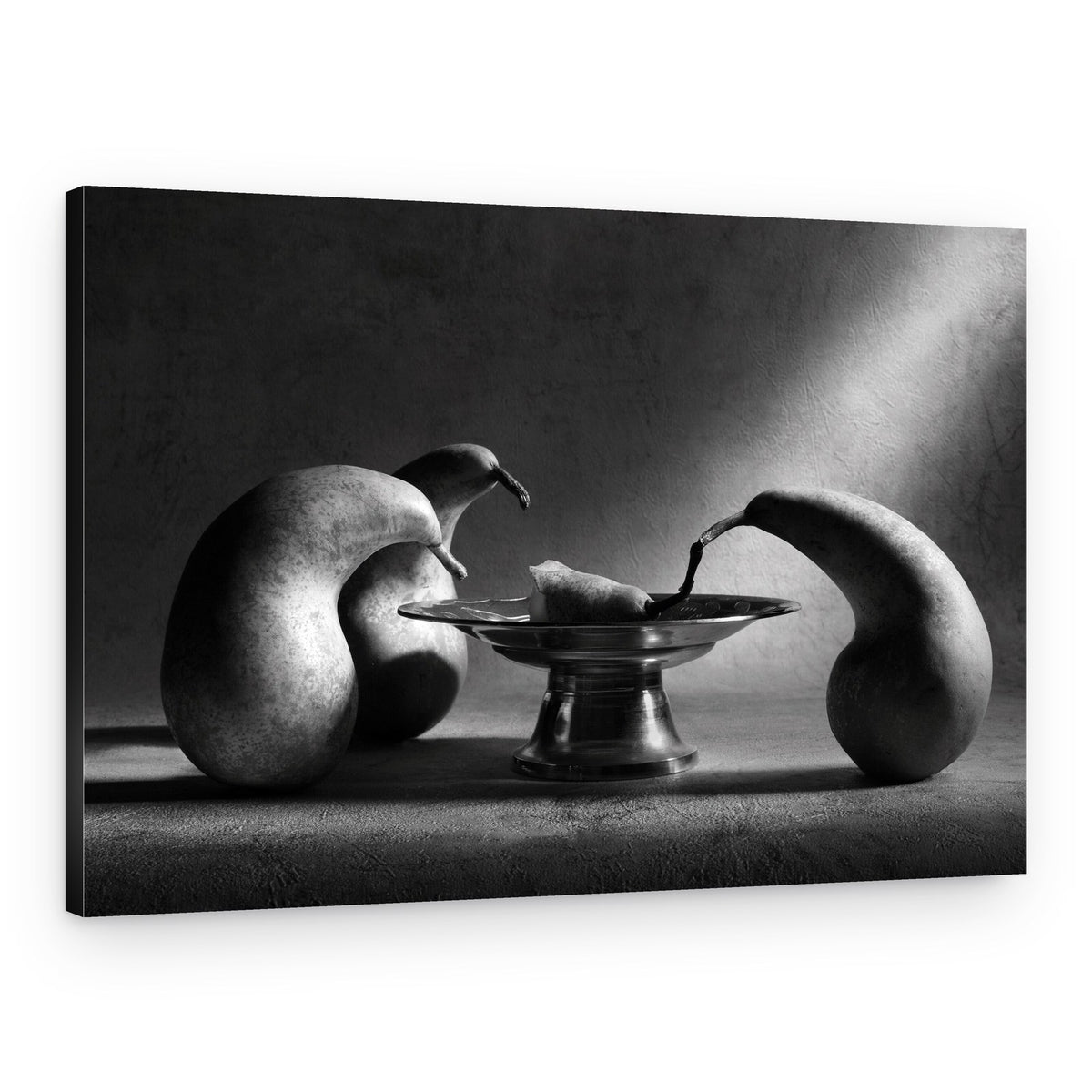 Curious Pears Still Life – Canvas Print