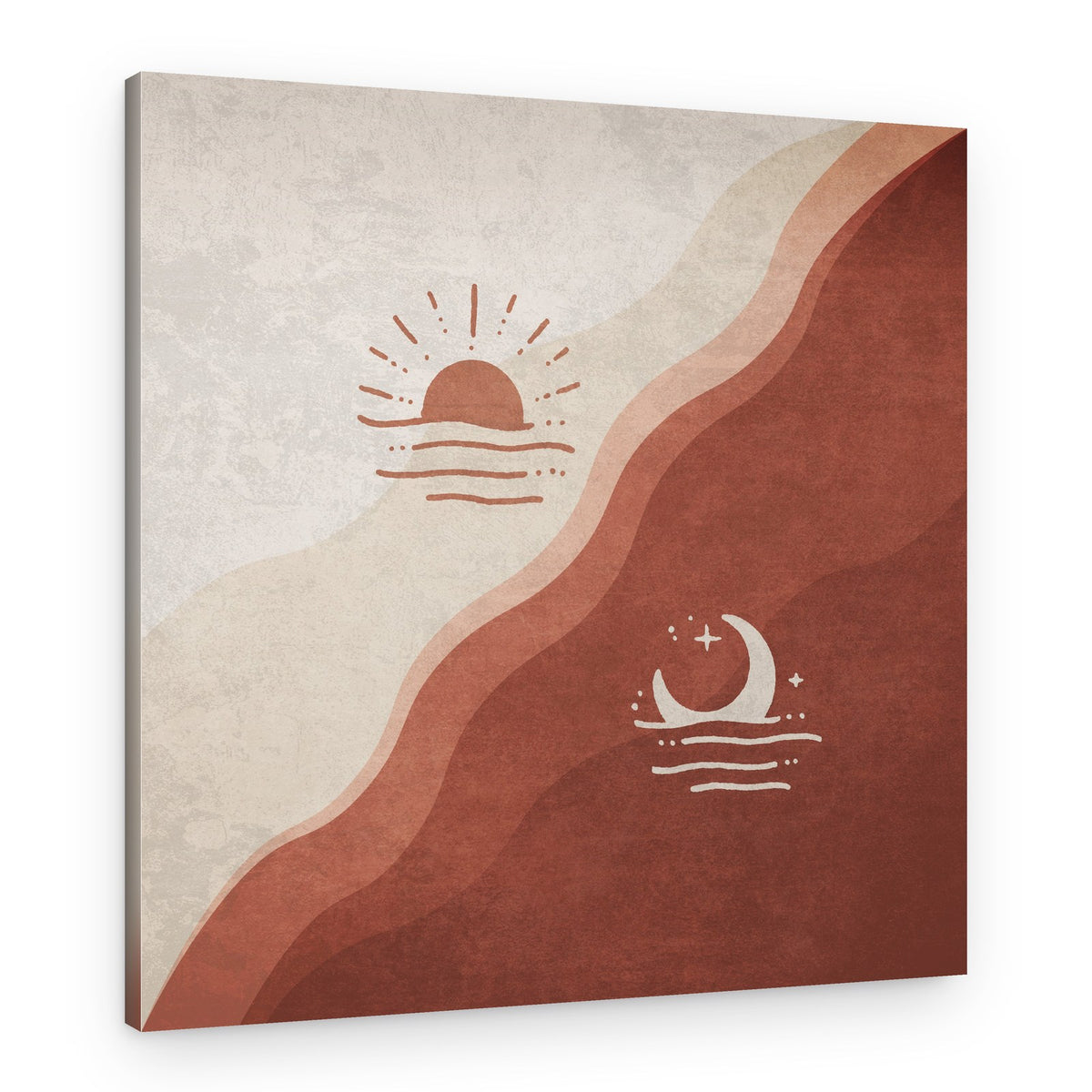 Day and Night Harmony – Canvas Print
