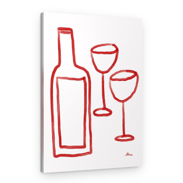 Red Wine – Canvas Print