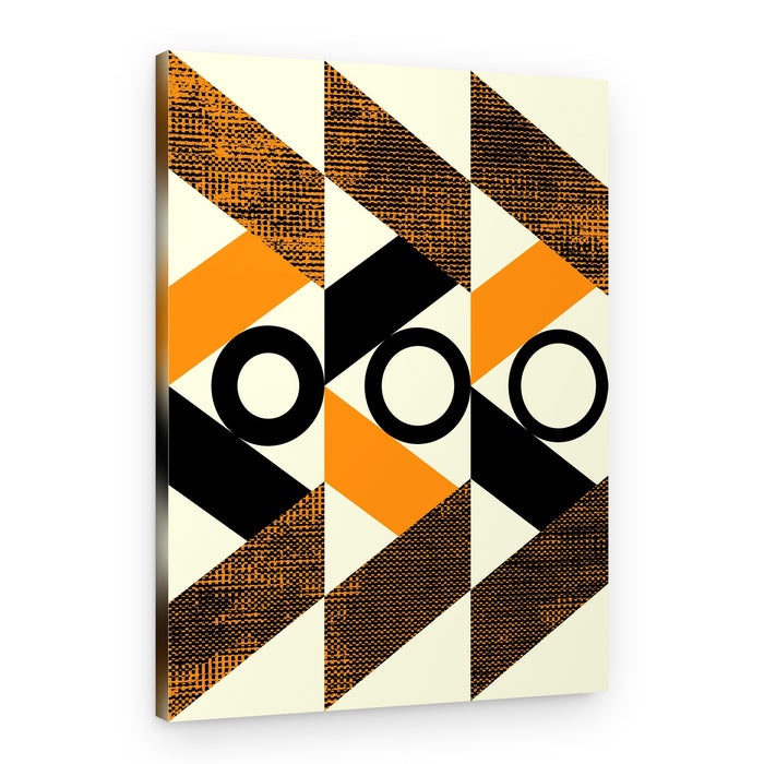 Bold Geometric Rhythm – Canvas Print